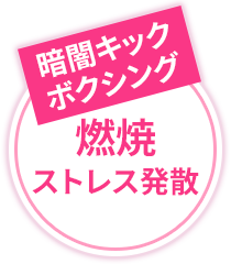 暗闇キックボクシング 燃焼ストレス発散